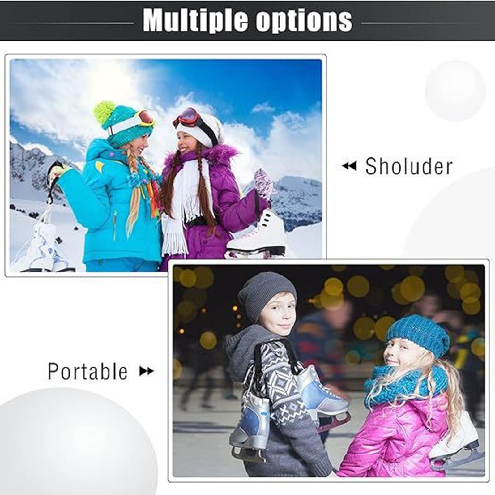 Cycling Commute - Ski Boot Straps Gear Shoulder Sling
