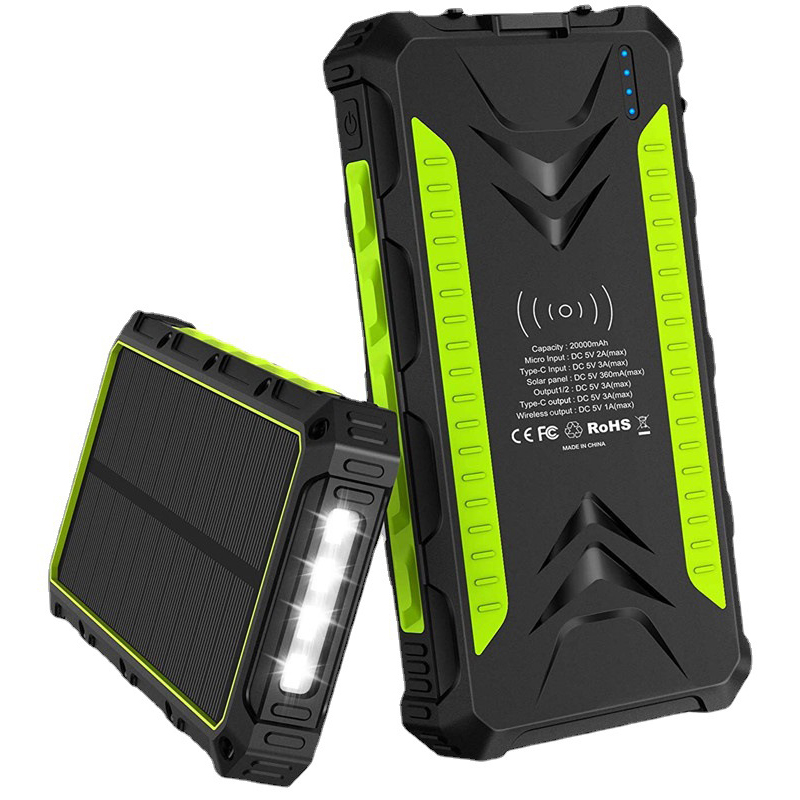 36000mAh Solar Power Bank Fast - Usb Charger Dynamo ulasan dan harga