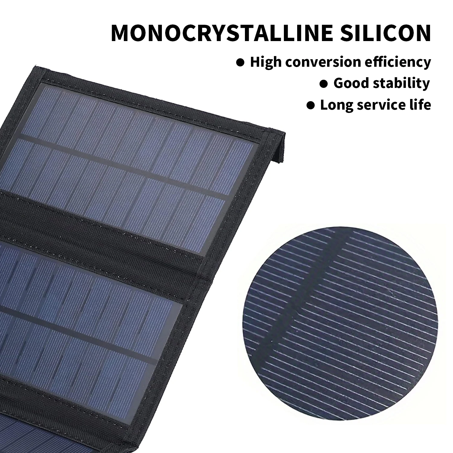 Foldable solar panel 20W 50W 6 - Usb Charger Dynamo ulasan dan harga