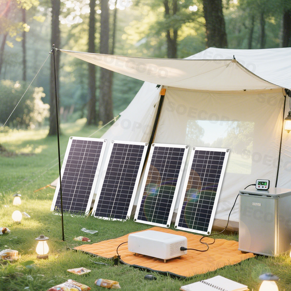 SOECOPO 800W Solar Panel Kit 4 - Usb Charger Dynamo ulasan dan harga