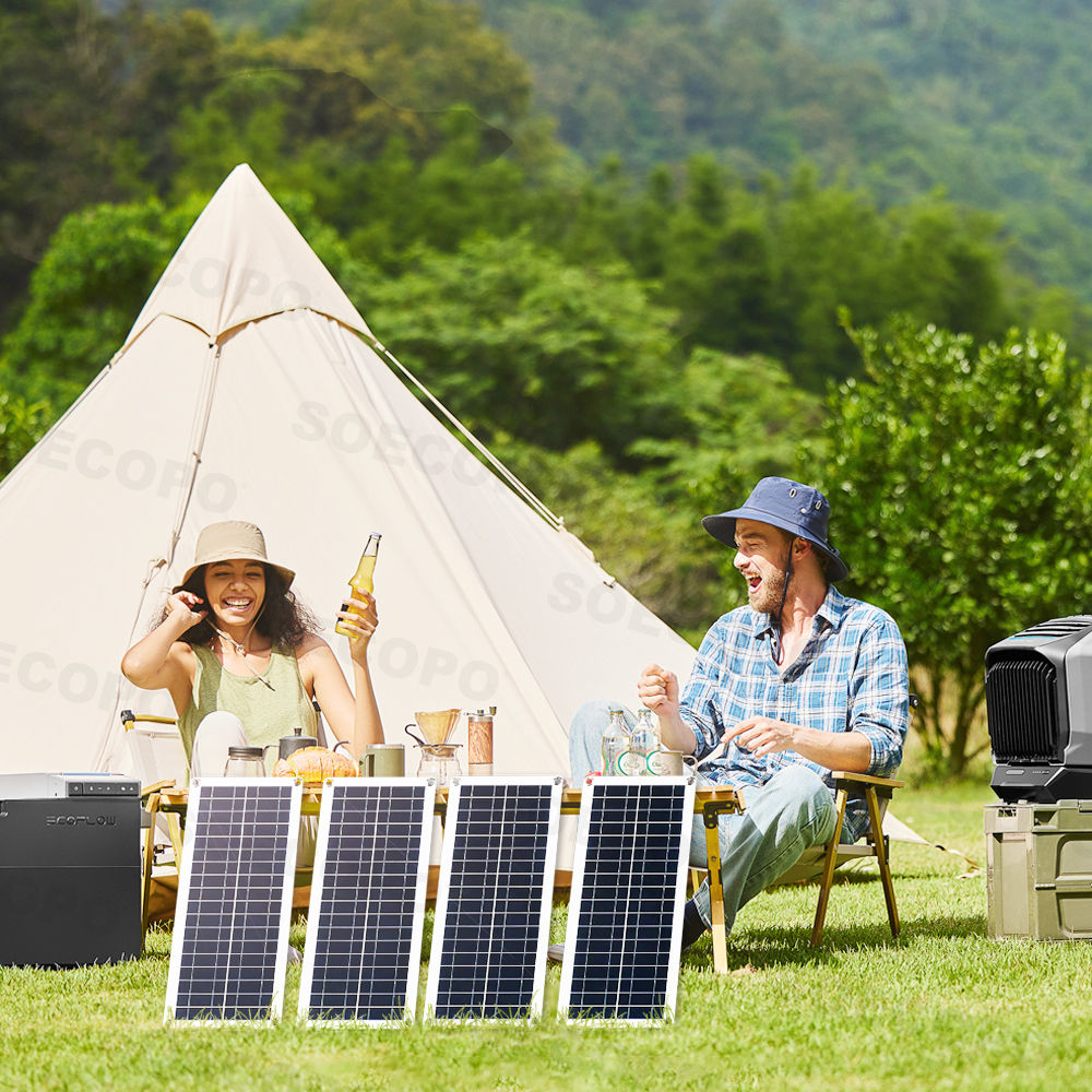 SOECOPO 800W Solar Panel Kit 4 - Usb Charger Dynamo ulasan dan harga
