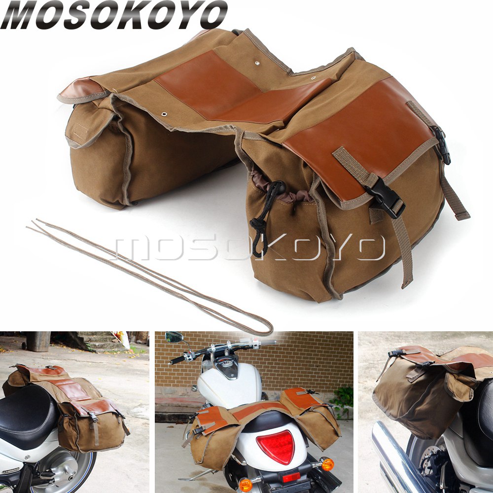 Motorcycle Saddlebag Luggage B - Cycling Commuter Bag ulasan dan harga