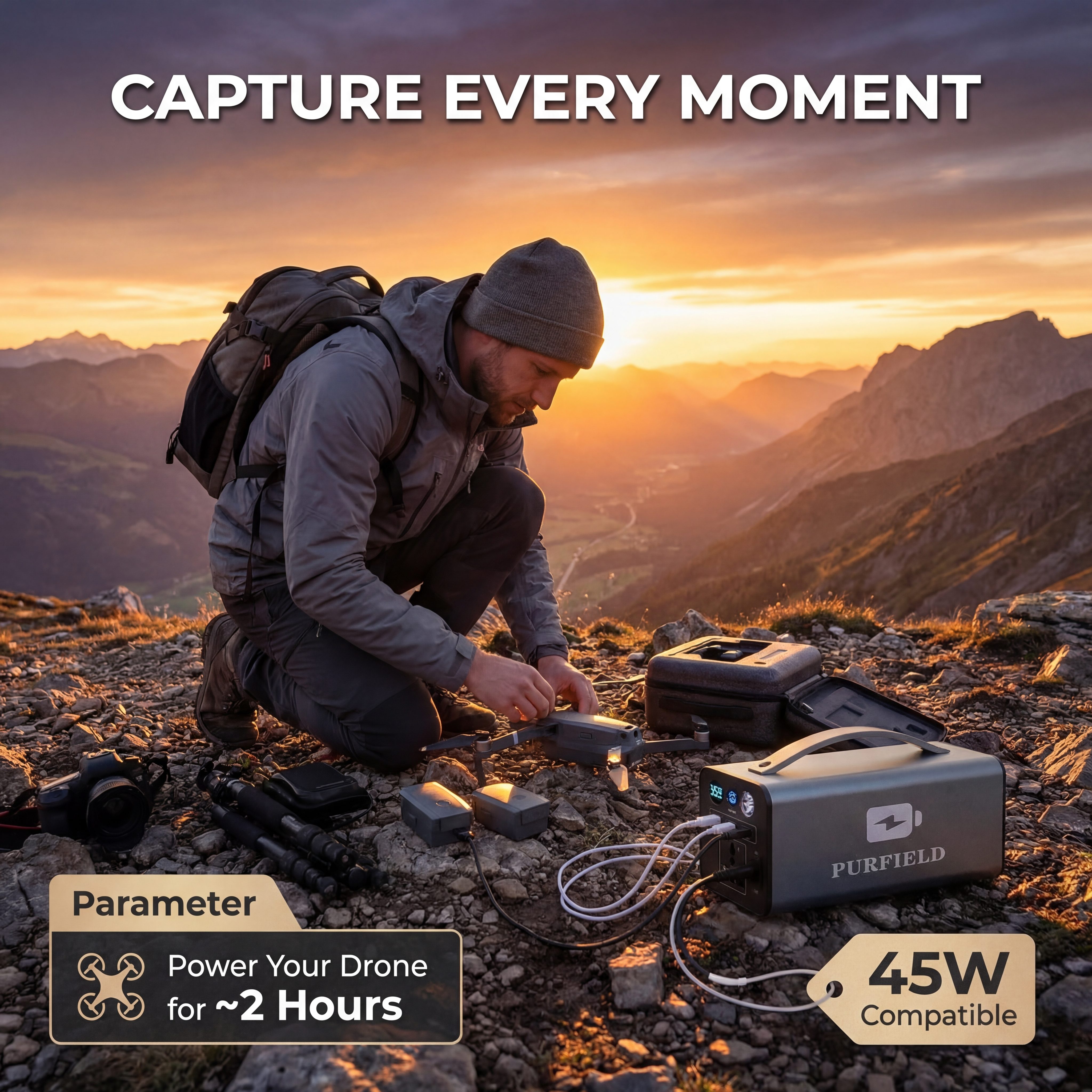 180W Outdoor Power Station 320 - Usb Charger Dynamo ulasan dan harga