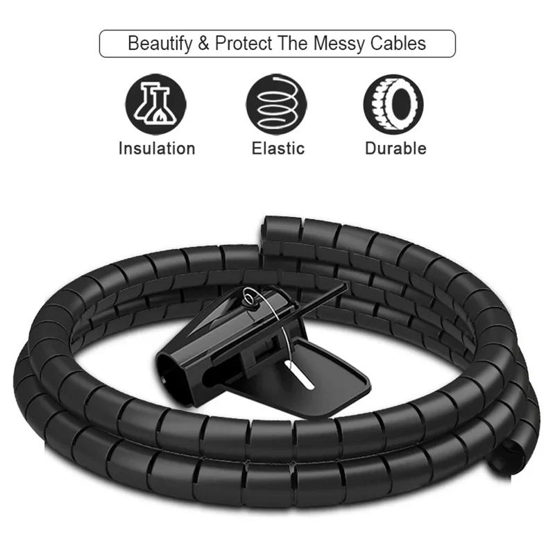 1/2pcs Cable Tube Clip Cable O - Cable Lock Flexible ulasan dan harga