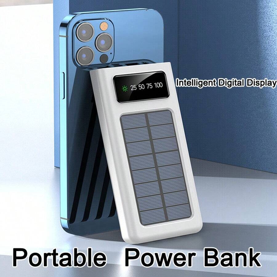 10000mAh Portable Solar Power  - Usb Charger Dynamo ulasan dan harga