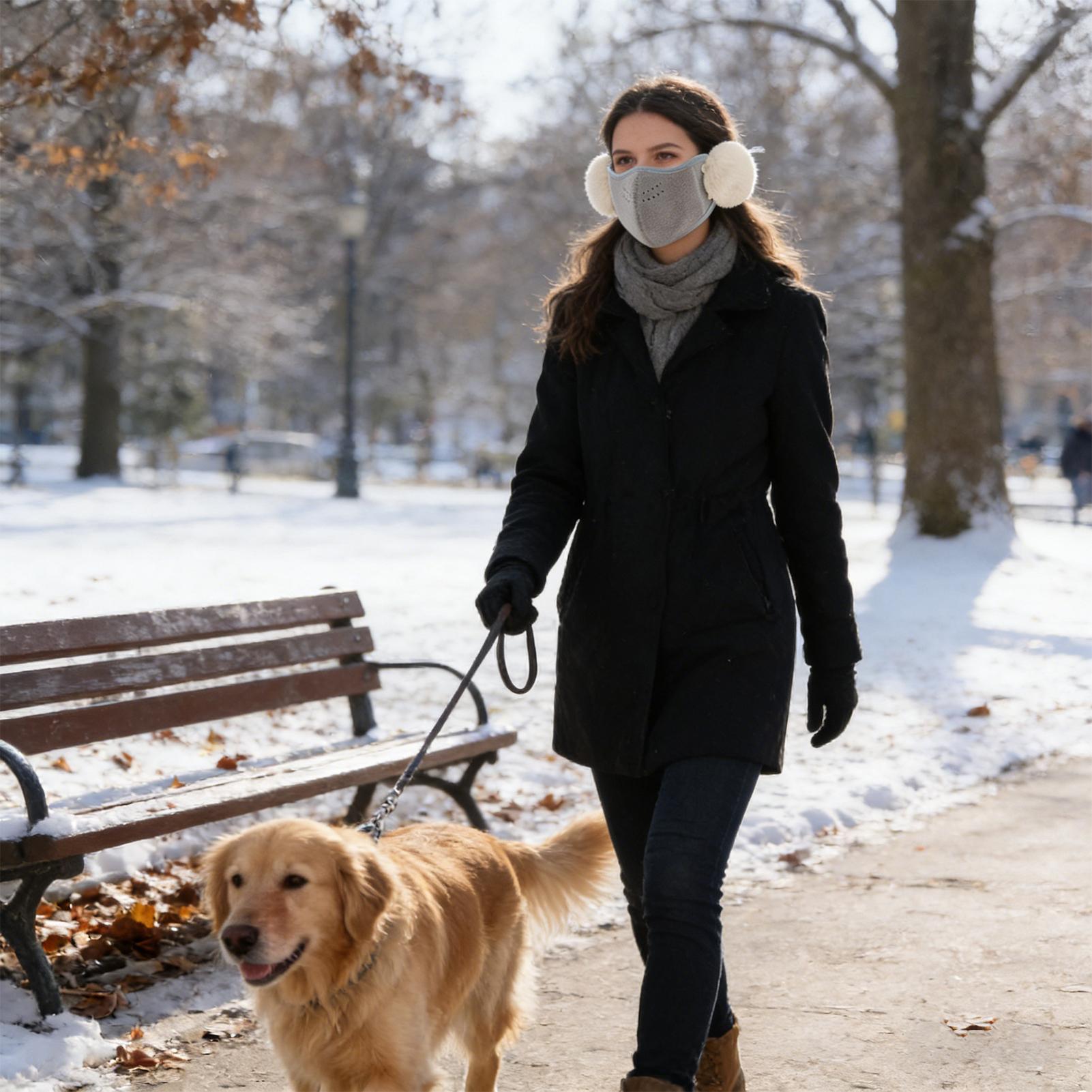Face Cover For Cold Weather Wi - Winter Cycling Commute ulasan dan harga