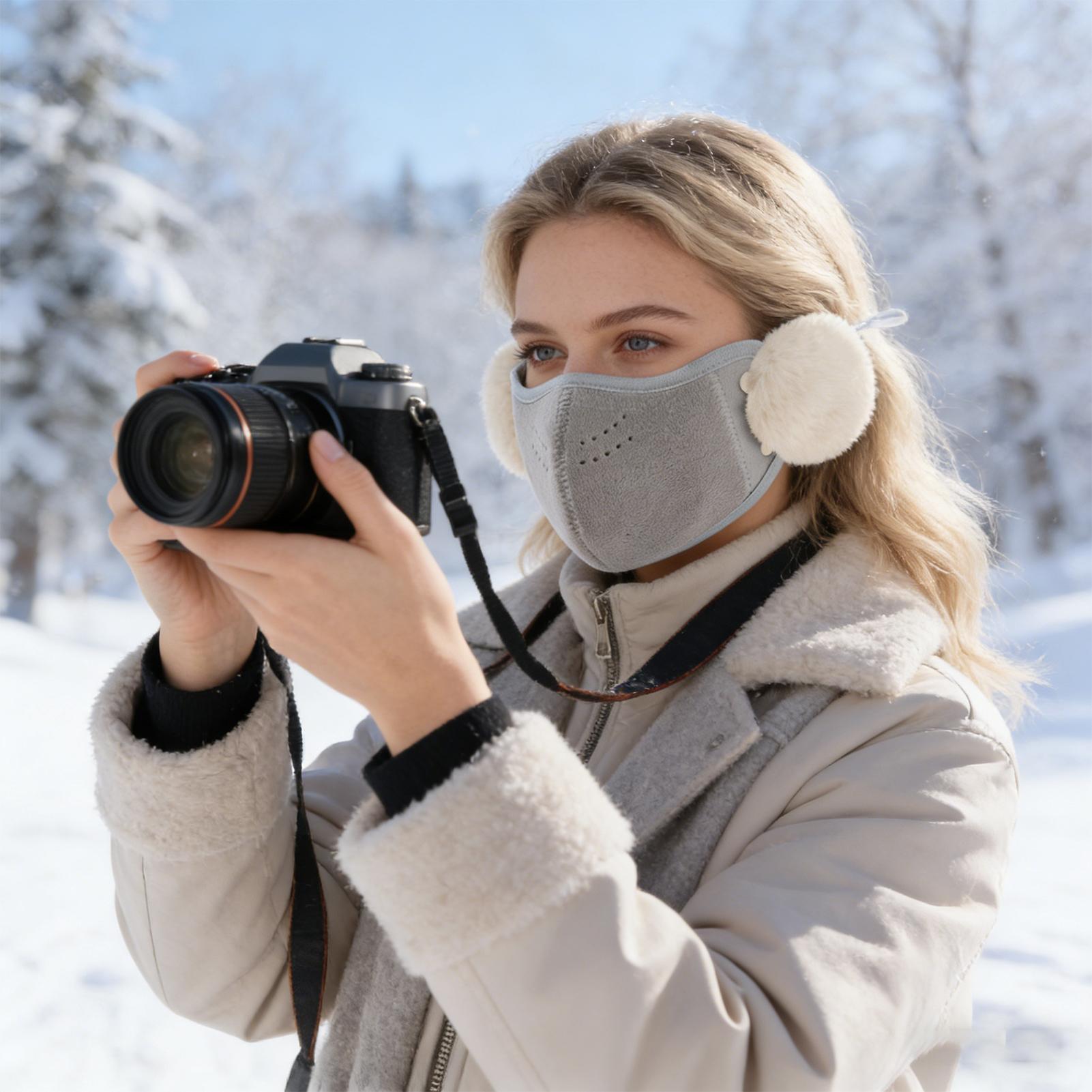 Face Cover For Cold Weather Wi - Winter Cycling Commute ulasan dan harga