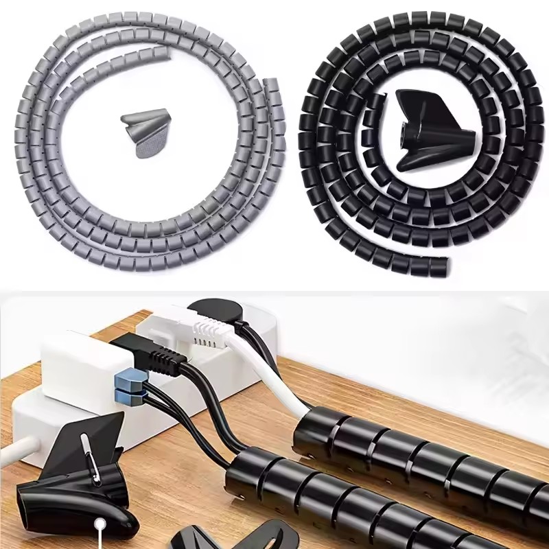 2M/1M Flexible Spiral Cable Wi - Cable Lock Flexible ulasan dan harga