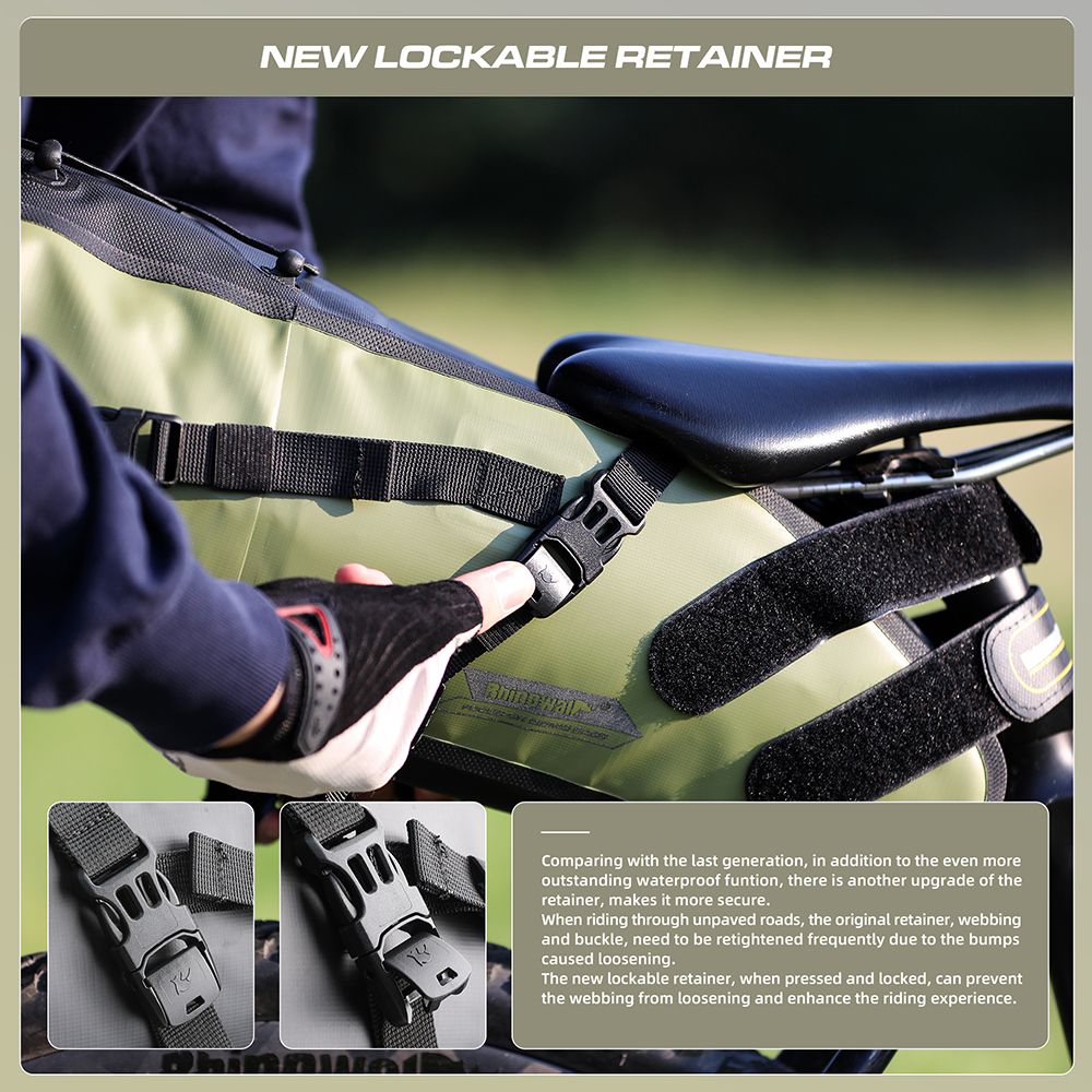 Rhinowalk Bicycle Saddle Bag 5 - Cycling Commuter Bag ulasan dan harga