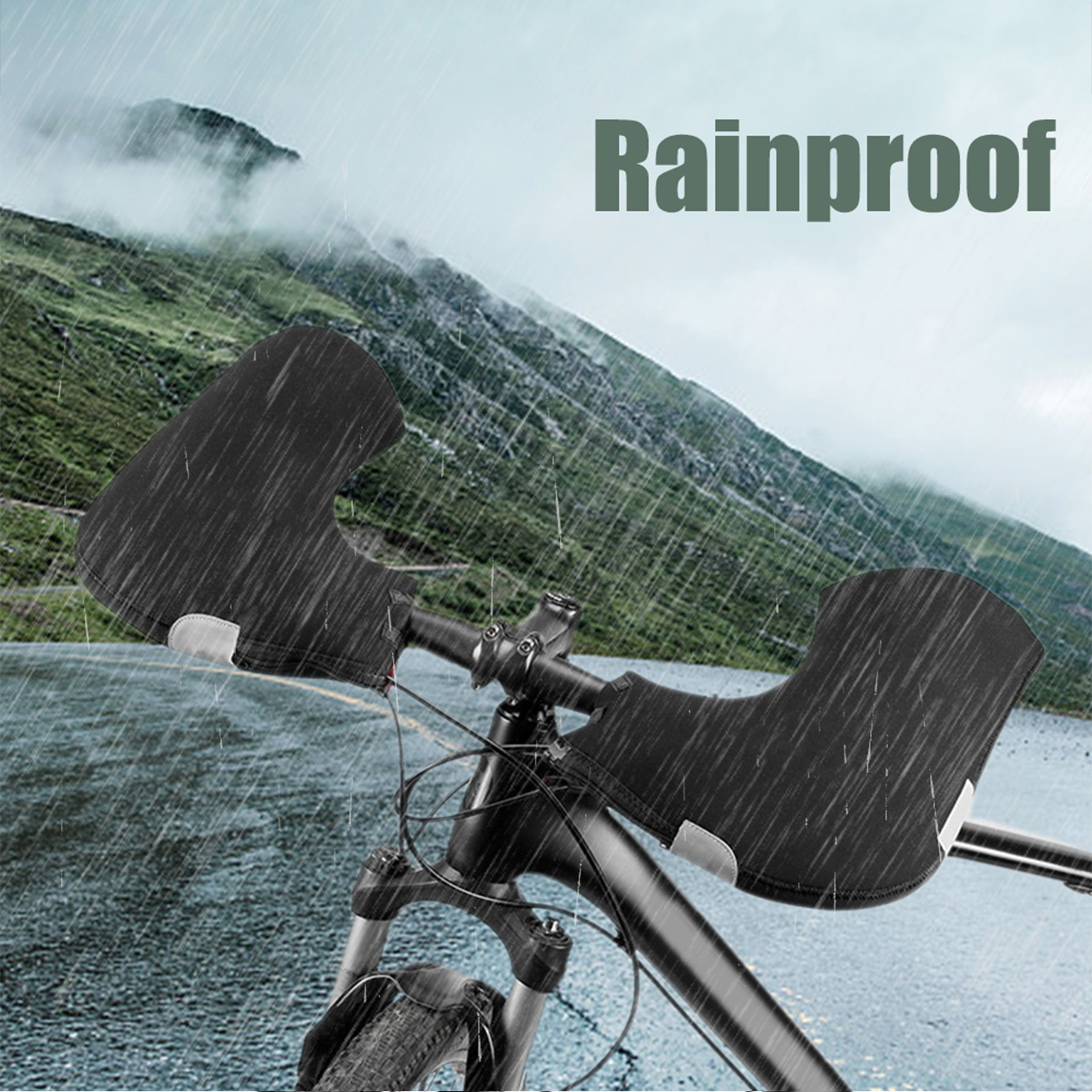 Winter Bicycle Handlebar Warm  - Winter Cycling Commute ulasan dan harga