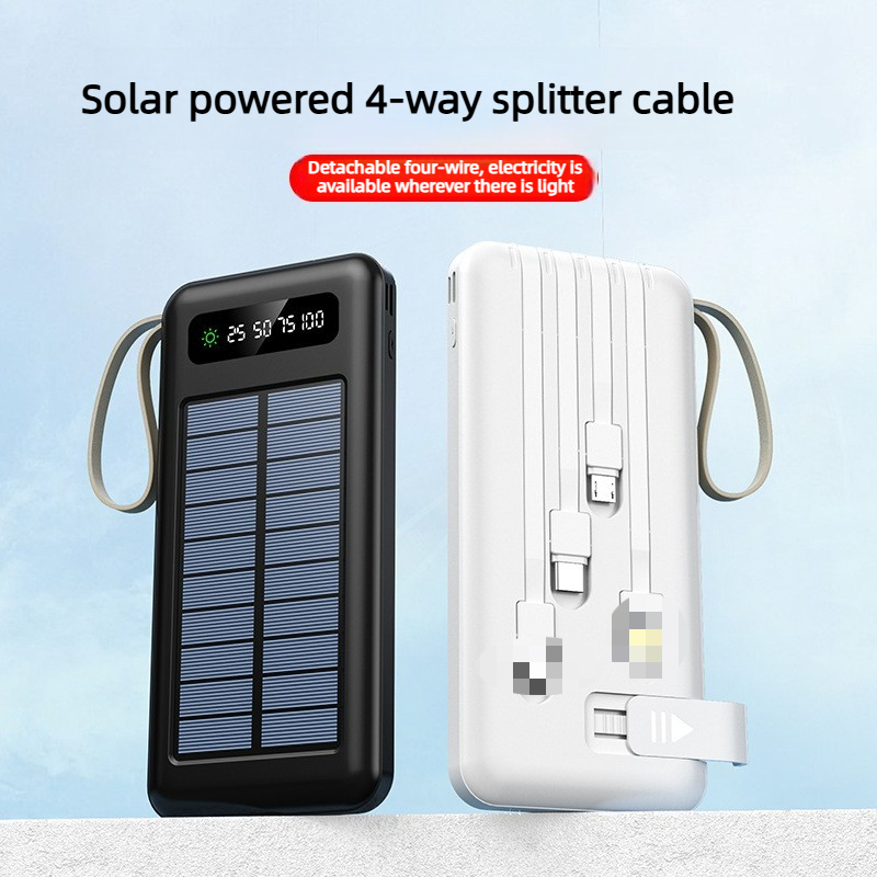 10000/20000mAh Outdoor Solar L - Usb Charger Dynamo ulasan dan harga