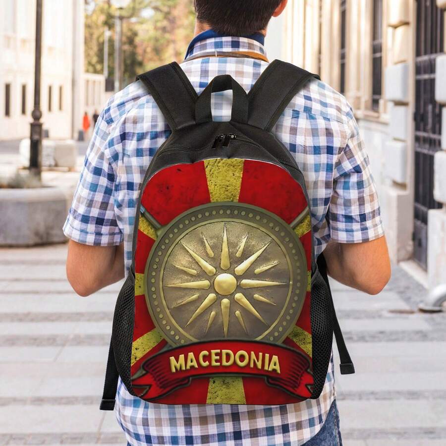 Unisex Printed Backpack For Ou - Cycling Commute ulasan dan harga