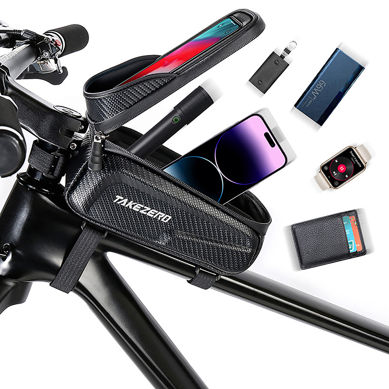 New Bicycle Bag Waterproof Tou - Cycling Commuter Bag ulasan dan harga