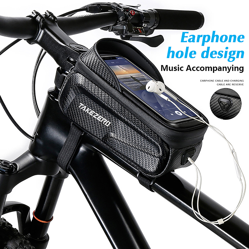 New Bicycle Bag Waterproof Tou - Cycling Commuter Bag ulasan dan harga