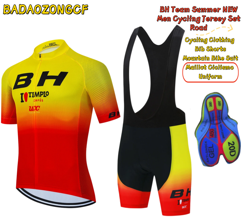 BH Team 2023 Summer NEW Men Cy - Cycling Commute Shorts ulasan dan harga