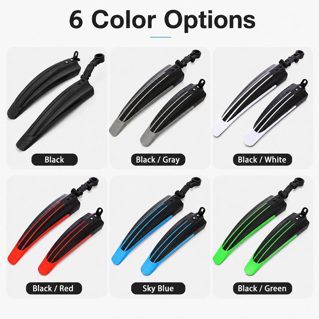PINMOAP 2PCS Bicycle Fender Se - Fender Mudguard Set ulasan dan harga