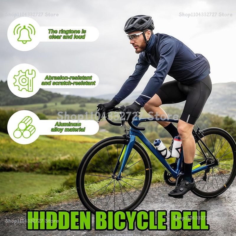 Invisible Alloy Bicycle Bell L - Bell Handlebar Ring ulasan dan harga