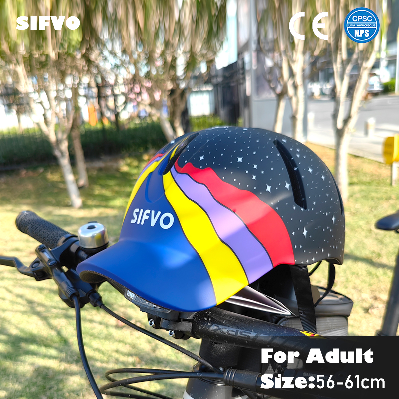 SIFVO Adult Stylish Bike Helme - Commute Cycling Helmet ulasan dan harga