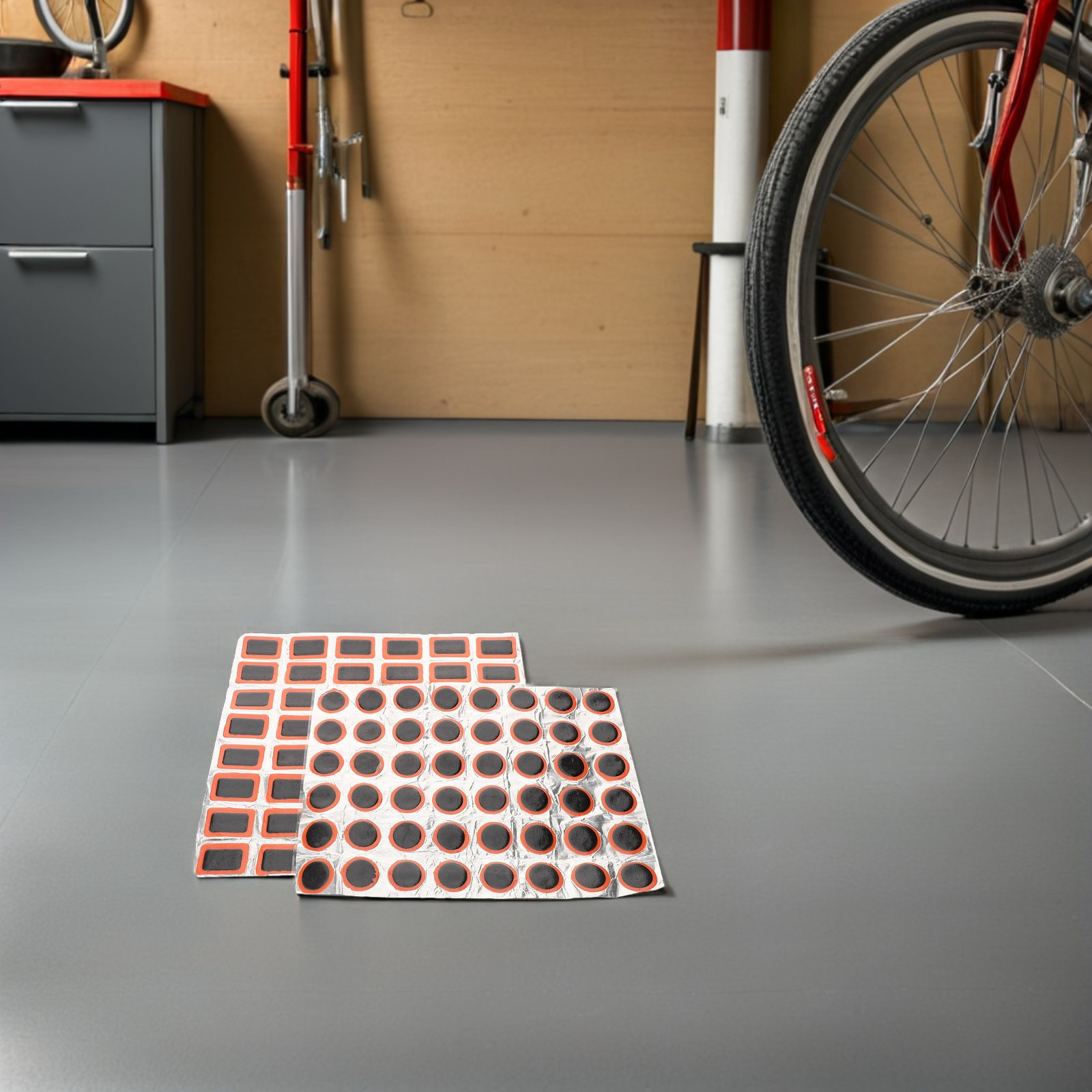 4Pcs Bicycle Tire Patches Kit  - Commuting On Road Bike ulasan dan harga