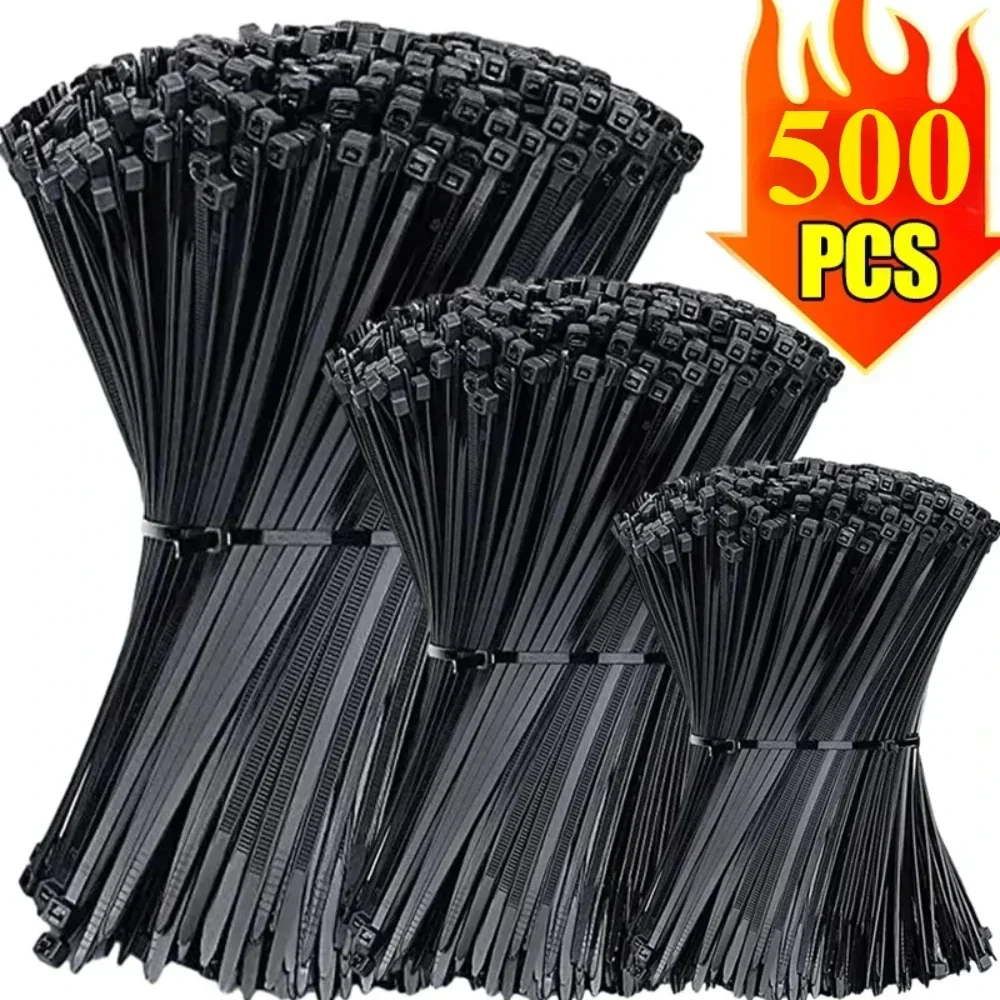 100/300/500pcs Multiple Specif - Cable Lock Flexible ulasan dan harga