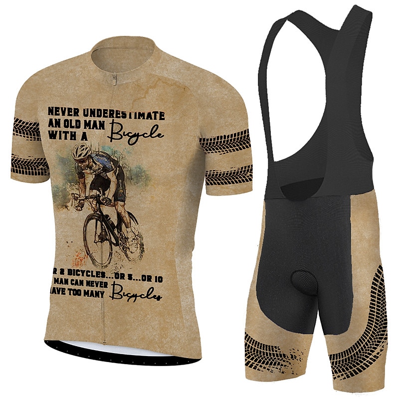 New Cycling Jersey Set Men Sho - Cycling Commute Shorts ulasan dan harga