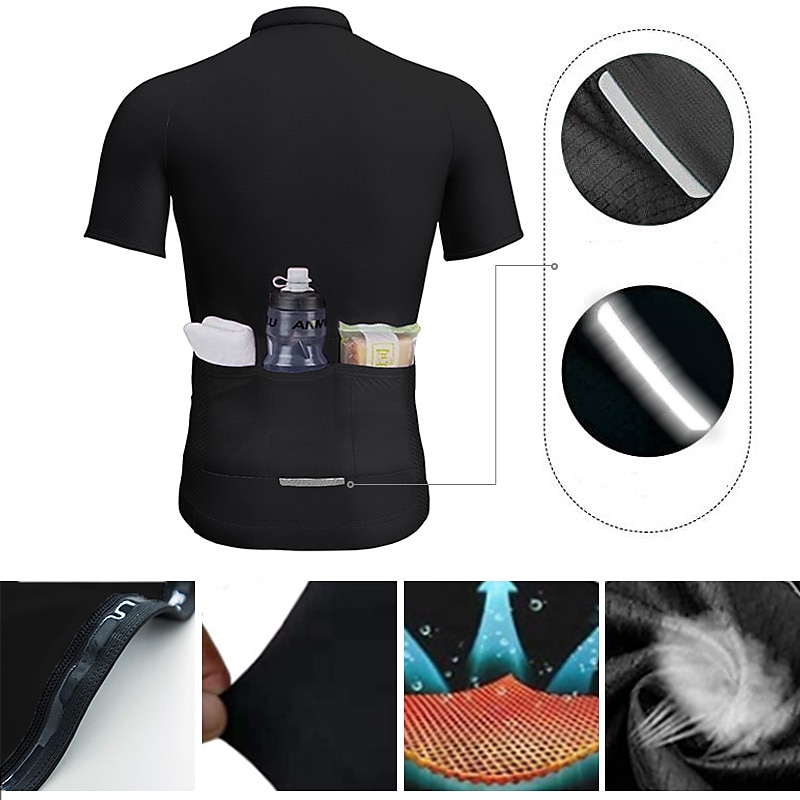 New Cycling Jersey Set Men Sho - Cycling Commute Shorts ulasan dan harga